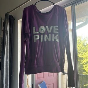 Size large purple PINK sweater